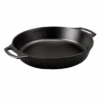 Lodge BW10BSKA1 10.25" Dia. Cast Iron Round Baker's Skillet With Handles And Silicone Grips (3 Each Per Case)