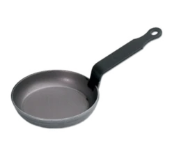 Matfer Bourgeat 062040 4-3/4" Dia. Steel Blini Pan