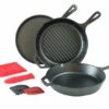 Lodge L6SPA41 13.6" W X 4.45" H 6-Piece Seasoned With Oil Cast Iron Cookware Set (1 Set) 1 Lodge L6SPA41 13.6" W X 4.45" H 6-Piece Seasoned With Oil Cast Iron Cookware Set (1 Set) -Tableware Shop Sales 12ef4c1a bc60 4e80 a6ac 8bf955688fa9 64780.1700694243