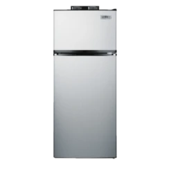 Summit BKRF1159SS 23.63" W Stainless Steel Solid Door Break Room Refrigerator-Freezer