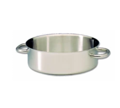 Matfer Bourgeat 697032 8.50 Qt. Aluminum Bourgeat Excellence Brazier Pan