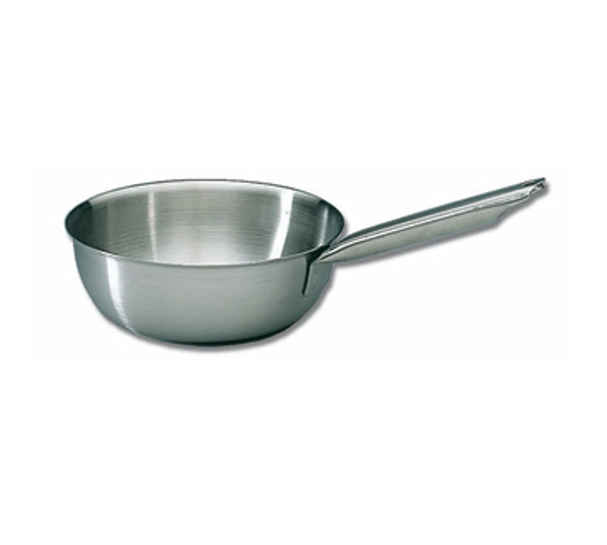 Matfer Bourgeat 686524 2.75 Qt. Stainless Steel Mirror Finish Tradition Plus Sauté Pan 3 Matfer Bourgeat 686524 2.75 Qt. Stainless Steel Mirror Finish Tradition Plus Sauté Pan