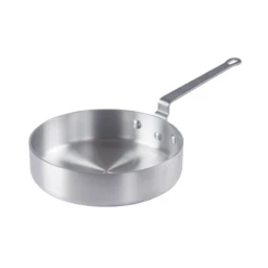 Winco ASet-3 3 Qt. Aluminum Saute Pan
