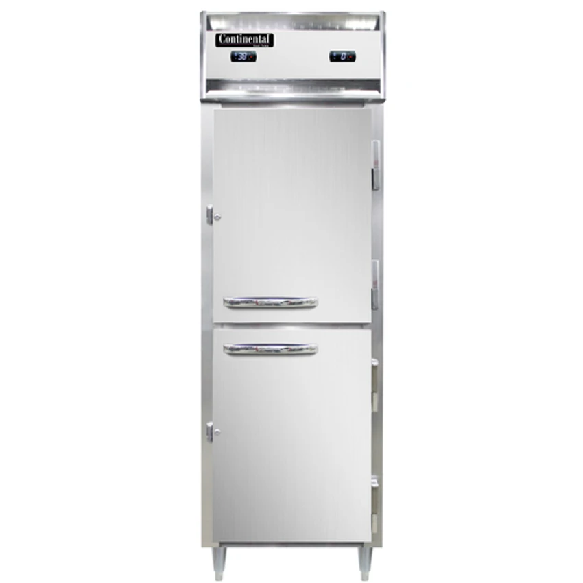 Continental Refrigerator D1RFNHD 26" W One-Section Solid Door Reach-In Designer Line Refrigerator/Freezer 3 Continental Refrigerator D1RFNHD 26" W One-Section Solid Door Reach-In Designer Line Refrigerator/Freezer