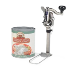 Nemco 56050-2 Stainless Steel & Aluminum Nickel-Plated Construction Compact Under Clamp Can Opener