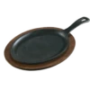 Lodge UOPB 11.75" W X 9.25" D Oval Wood Underliner (6 Each Per Case) -Tableware Shop Sales 1f315785 9ea8 4d94 8898 ae604ab0ab07 74299.1675123384