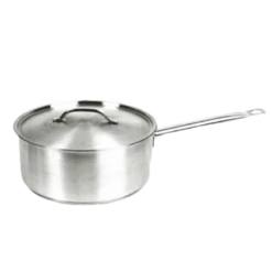 Thunder Group SLSSP020 2 Qt. Stainless Steel Welded Handle Sauce Pan With Lid