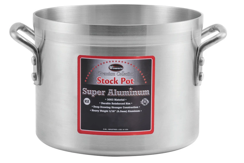 Winco AXS-12 12 Qt Professional Stock Pot 3 Winco AXS-12 12 Qt Professional Stock Pot
