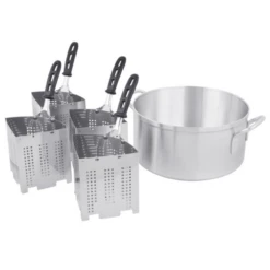 Vollrath 68127 18.5 Qt Aluminum Wear-Ever Pasta & Vegetable Cooker
