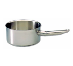 Matfer Bourgeat 691024 4.75 Qt. Aluminum And Stainless Steel Excellence Sauce Pan