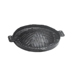 Thunder Group IRTP002 10.25" W Cast Iron Round BBQ Plate