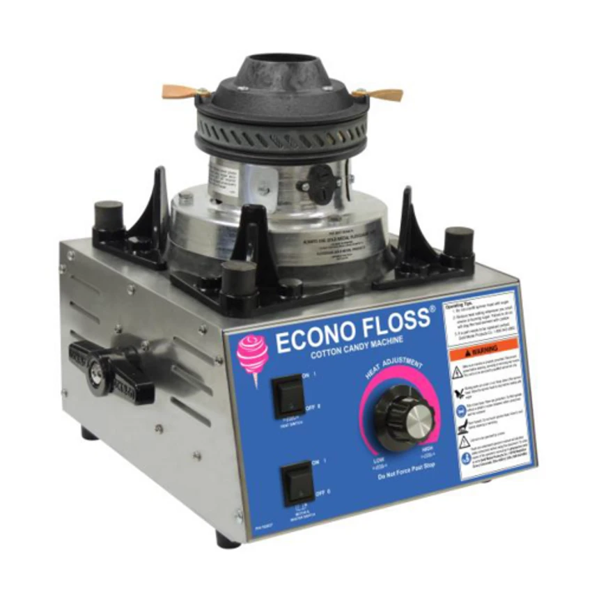 Gold Medal 3017-00-010 Econo Floss Cotton Candy Machine - 120 Volts 4 Gold Medal 3017-00-010 Econo Floss Cotton Candy Machine - 120 Volts - Image 2