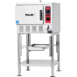 Vulcan C24EO3-E 3 Pan Electric Countertop Convection Steamer - 208 Volts 3 Phase 8 KW