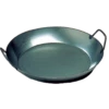 Matfer Bourgeat 062051 14-1/8" Dia. Steel Round Paella Pan