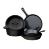Lodge L5HS3 5-Piece Seasoned With Oil Cast Iron Cookware Set (1 Set) 2 Lodge L5HS3 5-Piece Seasoned With Oil Cast Iron Cookware Set (1 Set) -Tableware Shop Sales 4a33ae85 37fa 4c7a 86c1 c78ce2bcfcfb 07158.1700694179