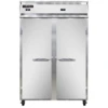 Continental Refrigerator 2RF-SS 52" W Two-Section Solid Door Reach-In Refrigerator/Freezer -Tableware Shop Sales 4fc00e17 2a6b 4386 8bf3 cdad18c73258 78660.1667771009