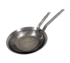 Town 34809/DZ 9" Steel Fry Pan - 1 Dozen