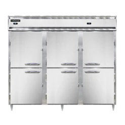 Continental Refrigerator DL3RFFES-SA-HD 85.25" W Three-Section Reach-In Designer Line Refrigerator/Freezer