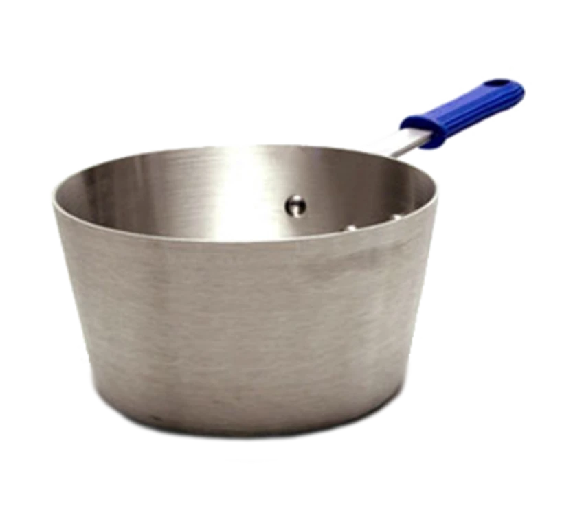 Vollrath 434512 5.5 Qt. 11 Gauge Aluminum Alloy Cool Handle With EverTite Riveting Wear-Ever Tapered Sauce Pan 4 Vollrath 434512 5.5 Qt. 11 Gauge Aluminum Alloy Cool Handle With EverTite Riveting Wear-Ever Tapered Sauce Pan - Image 2