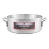 Winco AXBZ-18 18 Qt. Aluminum Round Professional Brazier With Cover -Tableware Shop Sales 660a2b48 2714 4c47 a67d f8b8b2852738 22797.1678661805