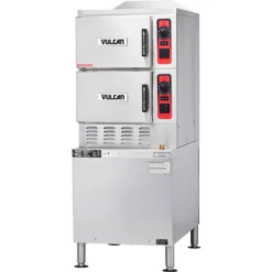 Vulcan C24GA10 10-Pan Double Compartment Convection Steamer - Natural Gas