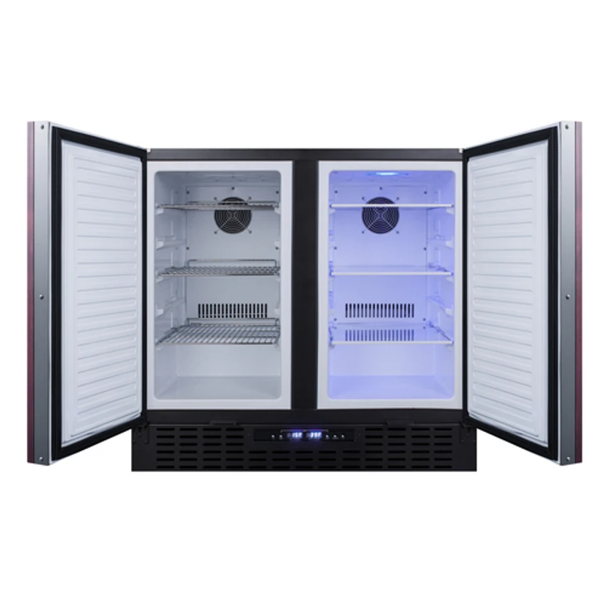 Summit FFRF36IFADA 35.5" W Black Stainless Steel Refrigerator-Freezer 4 Summit FFRF36IFADA 35.5" W Black Stainless Steel Refrigerator-Freezer - Image 2