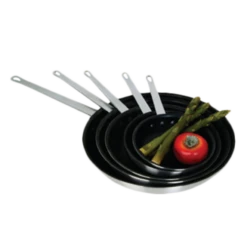 Thunder Group ALFPEX005C 14" Dia. Aluminum With Riveted Handle Quantum II Fry Pan