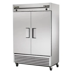 True T-49DT-HC 54.13" W Two-Section Solid Hinged Door Reach-In Refrigerator/Freezer