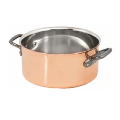 Matfer Bourgeat 367024 5.75 Qt. Stainless Steel Or Aluminum Bourgeat Casserole Pan