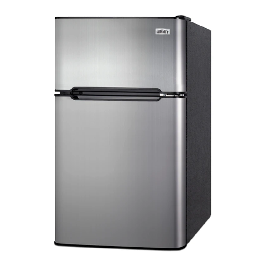 Summit CP34BSS 19" W Black Stainless Steel Compact Refrigerator Or Freezer 4 Summit CP34BSS 19" W Black Stainless Steel Compact Refrigerator Or Freezer - Image 2
