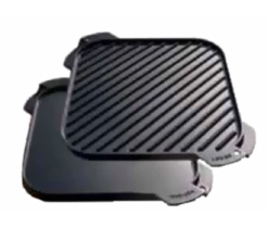 Lodge LSRG3 10.5" W X 10.5" D Square Single Burner Cast Iron Griddle (3 Each Per Case)