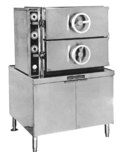 Crown DDA-2 36" Direct Steam Dual-Pressure Steamer