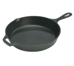 Lodge L10SK3 12.5625" Round Cast Iron With Helper Handle Skillet (3 Each Per Case)