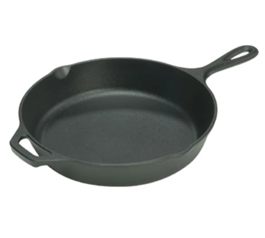 Lodge L10SK3 12.5625" Round Cast Iron With Helper Handle Skillet (3 Each Per Case) 3 Lodge L10SK3 12.5625" Round Cast Iron With Helper Handle Skillet (3 Each Per Case)