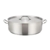 Winco SSLB-30 30 Qt. Aluminum Round Premium Brazier With Cover 1 Winco SSLB-30 30 Qt. Aluminum Round Premium Brazier With Cover -Tableware Shop Sales 80c95357 afb1 4fff bd86 7ae42a2f25fc 50706.1678652848