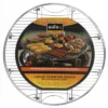Chef Master 08600YFS 26.11" W X 25.9" D Round Plated Steel Mr. Bar-B-Q Cooking Grate