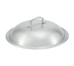 Vollrath 49426 12.75" Dia. 3-Ply Construction Satin Finish Interior & Exterior With Mirror Finish Handle Miramar High Dome Cover