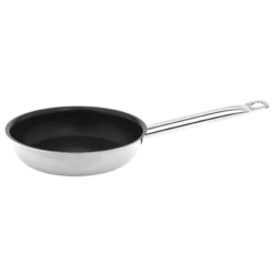 Thunder Group SLSFP311 11" Dia. Round Stainless Steel Coated Fry Pans