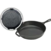Lodge L10SK3BS 10.6875" Round Cast Iron With Helper Handle Boy Scout Skillet (3 Each Per Case) -Tableware Shop Sales 9014a18e 40f0 494e b298 8301e055f068 48200.1675123161