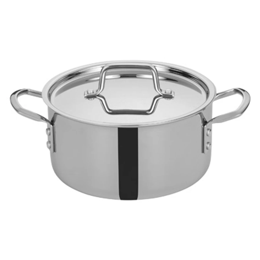 Winco TGSP-4 4.5 Qt Tri-Gen Induction-Ready Stock Pot 3 Winco TGSP-4 4.5 Qt Tri-Gen Induction-Ready Stock Pot