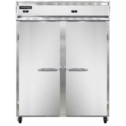 Continental Refrigerator 2RFE-SA 57" W Two-Section Solid Door Reach-In Extra-Wide Refrigerator/Freezer