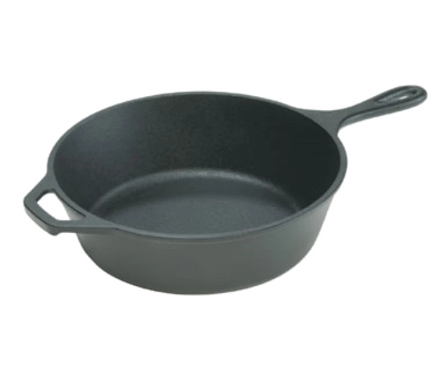 Lodge L10DSK3 12.125" Round Cast Iron With Helper Handle Skillet (2 Each Per Case) 3 Lodge L10DSK3 12.125" Round Cast Iron With Helper Handle Skillet (2 Each Per Case)