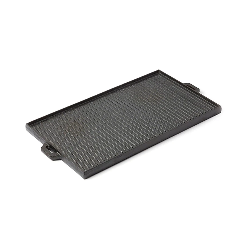 American Metalcraft CIG26 1.25" H X 28.13" W X 14.5" D Cast Iron Rectangle Griddle Pan 3 American Metalcraft CIG26 1.25" H X 28.13" W X 14.5" D Cast Iron Rectangle Griddle Pan