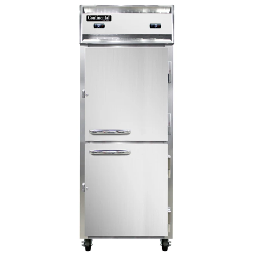 Continental Refrigerator 1RFENHD 28.5" W One-Section Self-Closing Door Reach-In Extra-Wide Refrigerator/Freezer 3 Continental Refrigerator 1RFENHD 28.5" W One-Section Self-Closing Door Reach-In Extra-Wide Refrigerator/Freezer