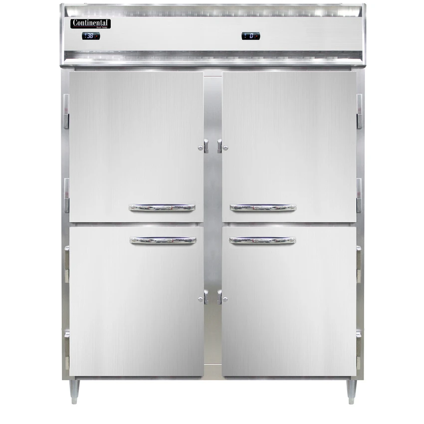 Continental Refrigerator DL2RFE-SS-PT-HD 57" W Two-Section Solid Door Designer Line Refrigerator/Freezer 3 Continental Refrigerator DL2RFE-SS-PT-HD 57" W Two-Section Solid Door Designer Line Refrigerator/Freezer
