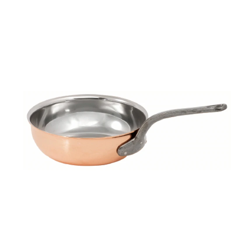 Matfer Bourgeat 373020 1.63 Qt. Stainless Steel And Copper Flared Bourgeat Saute Pan 3 Matfer Bourgeat 373020 1.63 Qt. Stainless Steel And Copper Flared Bourgeat Saute Pan