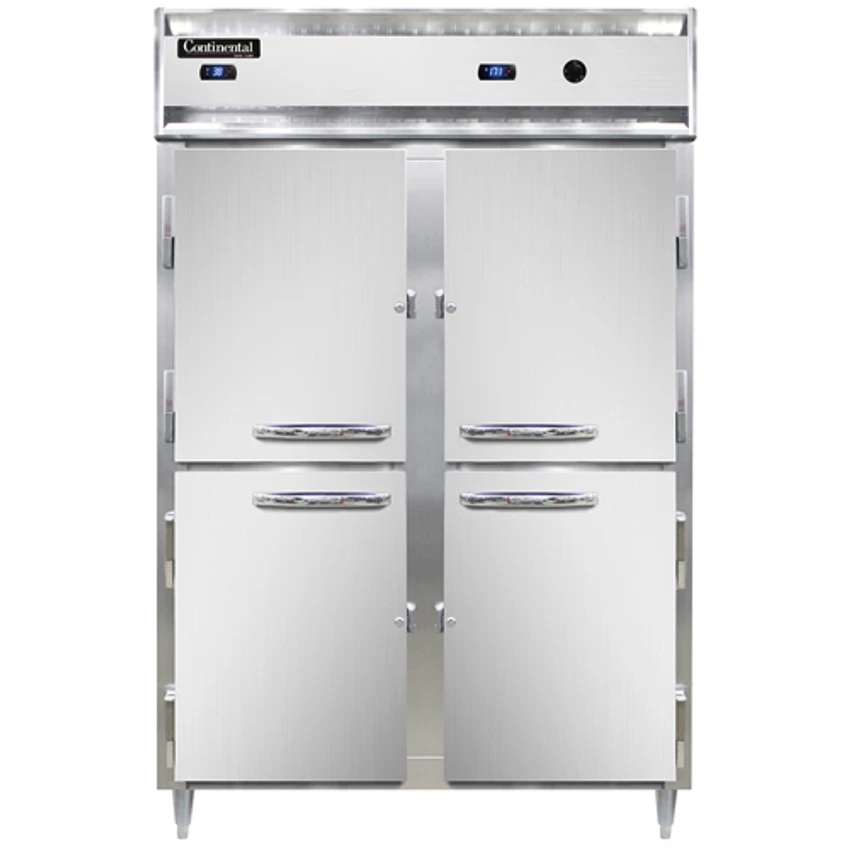 Continental Refrigerator DL2RW-SA-PT-HD 52" W Two-Section Pass-Thru Designer Line Refrigerator/Heated Cabinet 3 Continental Refrigerator DL2RW-SA-PT-HD 52" W Two-Section Pass-Thru Designer Line Refrigerator/Heated Cabinet