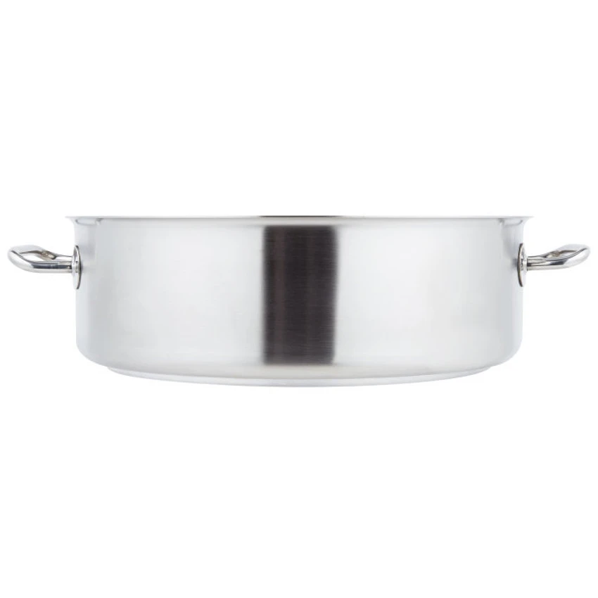 Vollrath 47760 12 Qt. Aluminum Intrigue Brazier / Casserole 3 Vollrath 47760 12 Qt. Aluminum Intrigue Brazier / Casserole