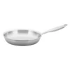 Winco TGFP-10 10" Stainless Steel And Aluminum Tri-Gen Induction-Ready Fry Pan