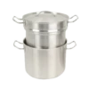 Thunder Group SLDB020 20 Qt. Stainless Steel Encapsulated Base Double Boiler With Cover -Tableware Shop Sales c156f921 647d 41e1 b931 6b53f80a8e8a 37503.1697668081